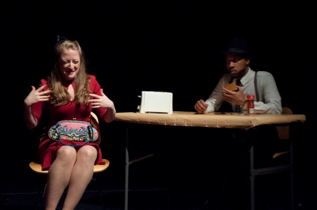 Constance Wookey and Donnell E. Smith in Toast. Photograph © Lauren Bryant