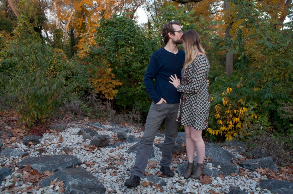 Hannah and Christopher in the fall