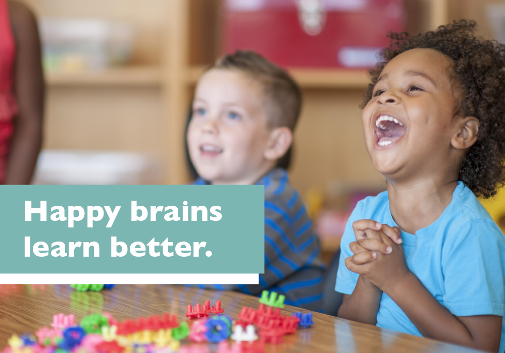Rethink Ed "Happy brains learn better"