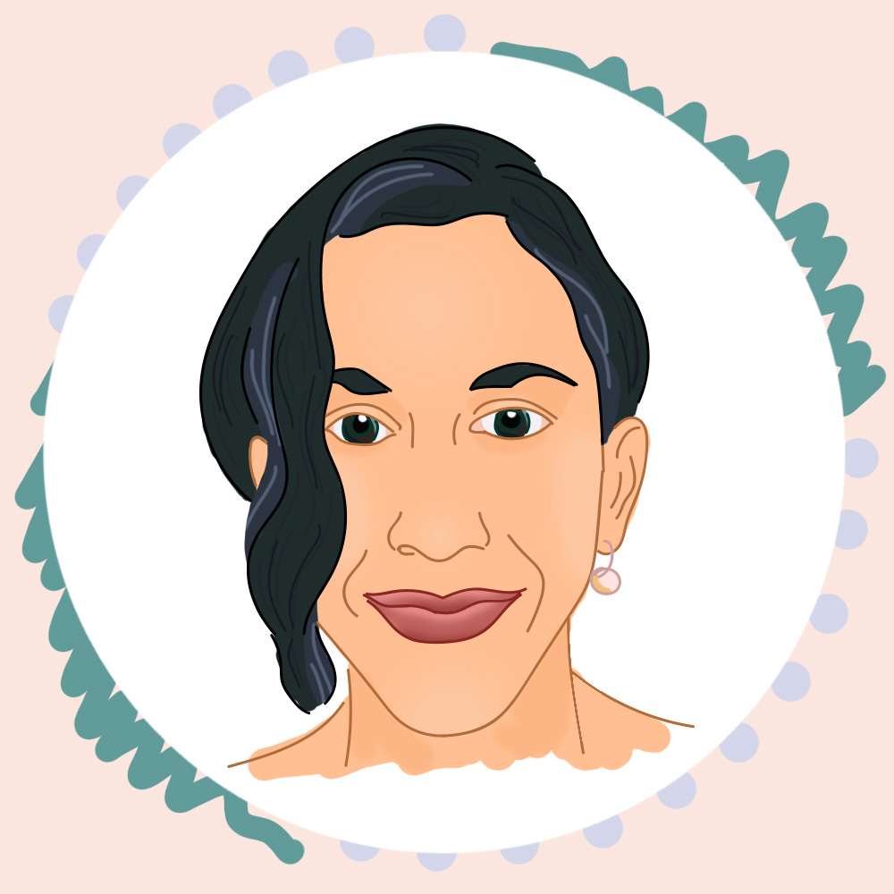 Illustrated Portrait of Stephanie Newman