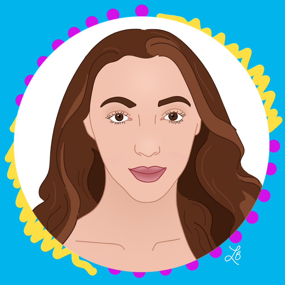 Illustrated Portrait of Arielle Beth Klein