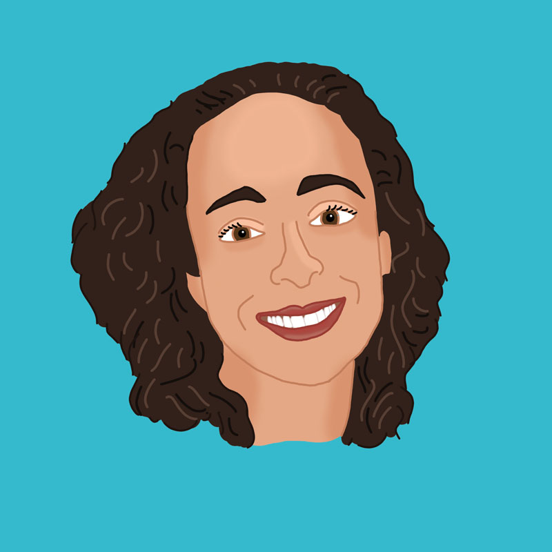 Illustrated Portrait of Beth