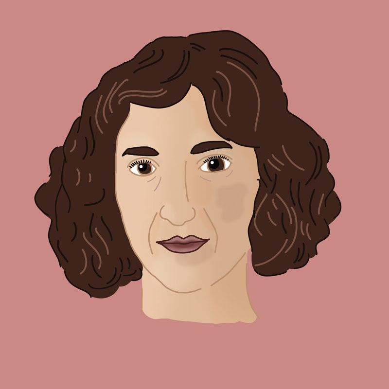Illustrated Portrait of Gabi