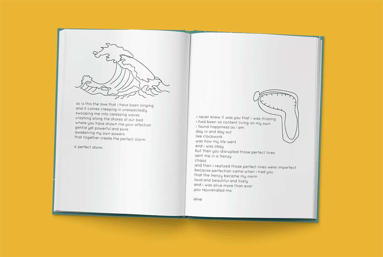 Animated gif flipping through various pages of the book unearthed & undone.